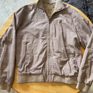 Plaid Jeans spring coat